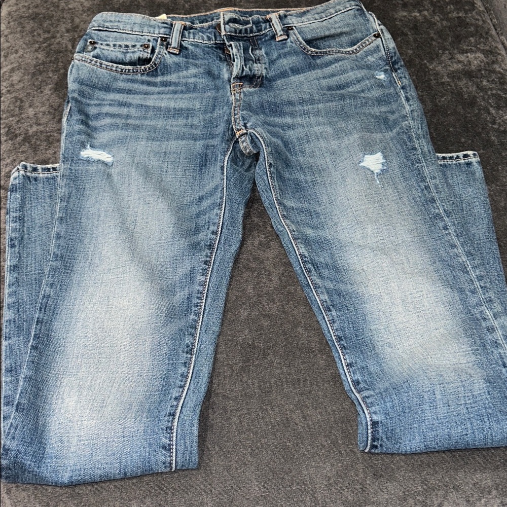 Abercrombie & Fitch Distressed Jeans